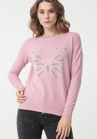 Różowy Sweter Hayhurst