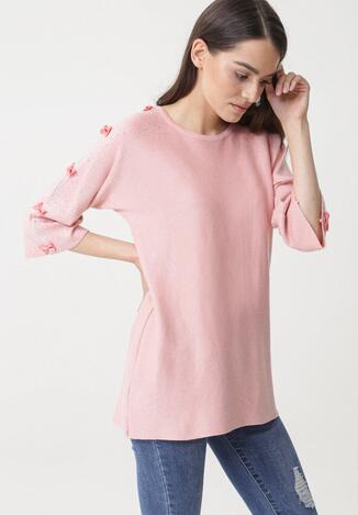 Różowy Sweter Fireside