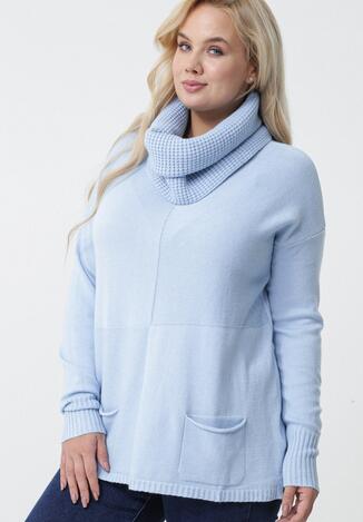Jasnoniebieski Sweter Scyene