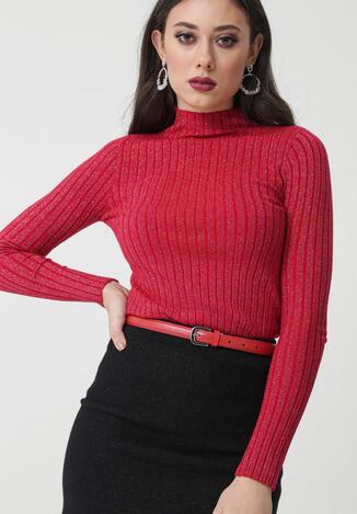 Czerwony Sweter Aaliya
