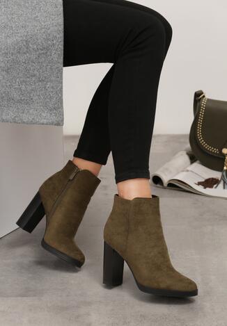 Khaki Botki Fiamma