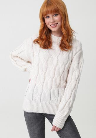 Kremowy Sweter Buttermilk