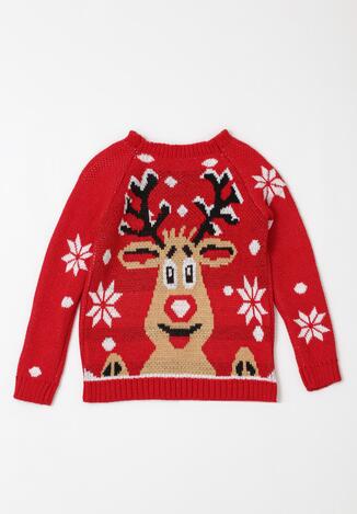 Czerwony Sweter Michele
