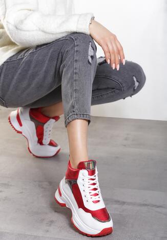Czerwone Sneakersy Devllin