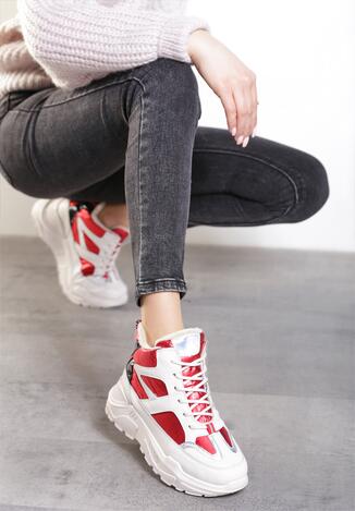 Czerwone Sneakersy Theodora