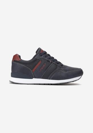 Granatowe Buty Sportowe Ellice