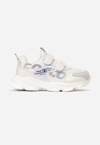 Beżowe Buty Sportowe Kory