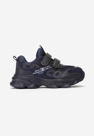 Granatowe Buty Sportowe Zaara