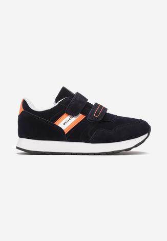 Granatowe Buty Sportowe Beth