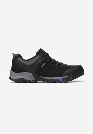 Czarno-Niebieskie Buty Sportowe Skinner