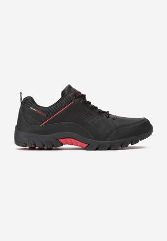 Czarno-Czerwone Buty Sportowe Meyers