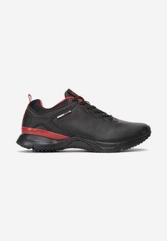 Czarno-Czerwone Buty Sportowe Turnbull
