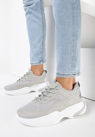 Szare Sneakersy Timms