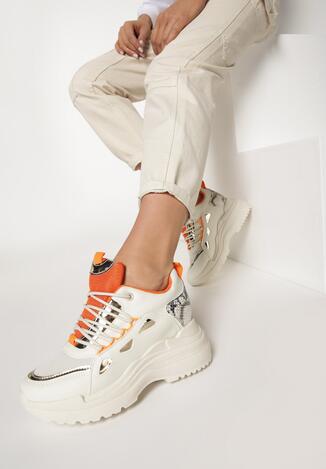 Beżowe Sneakersy Zaynab