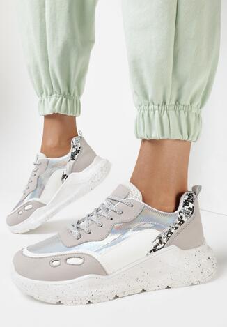 Szare Sneakersy Callan