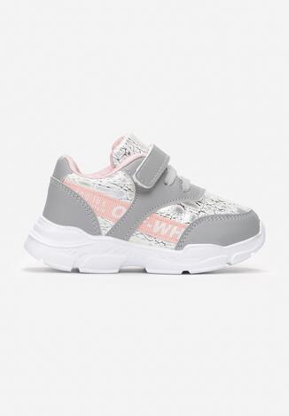 Szare Buty Sportowe Leech