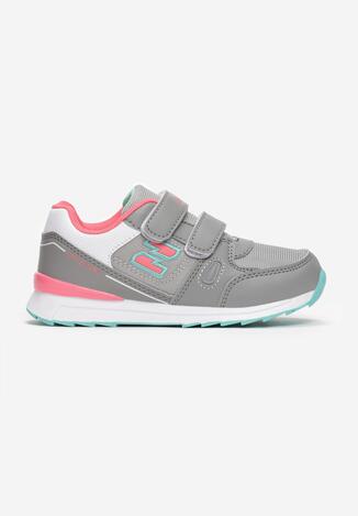 Szaro-Różowe Buty Sportowe Stacie