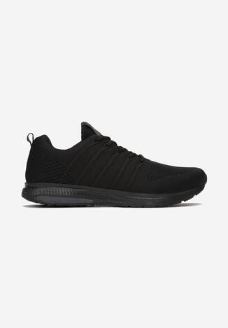 Czarne Buty Sportowe Justine