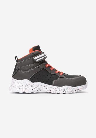 Szaro-Pomarańczowe Buty Sportowe Childs