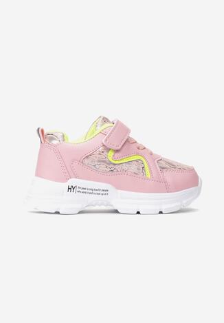 Różowe Buty Sportowe She Is On My Mind