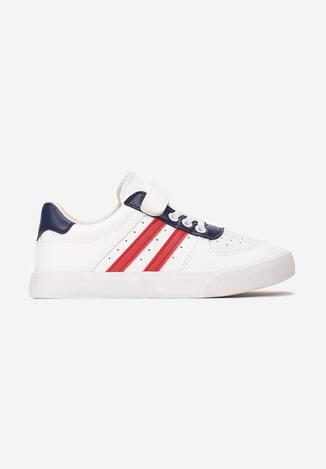 Biało-Granatowe Buty Sportowe I Want Everything