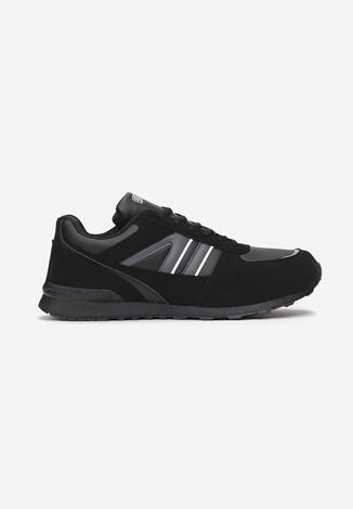 Czarno-Szare Buty Sportowe Consum