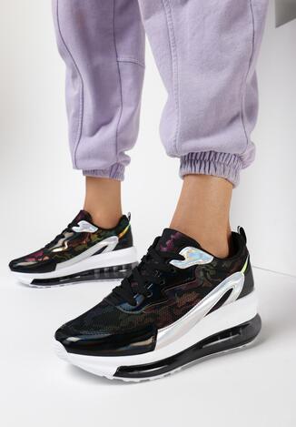 Czarne Sneakersy Nedali
