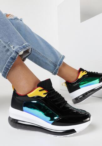 Czarne Sneakersy Nixilei
