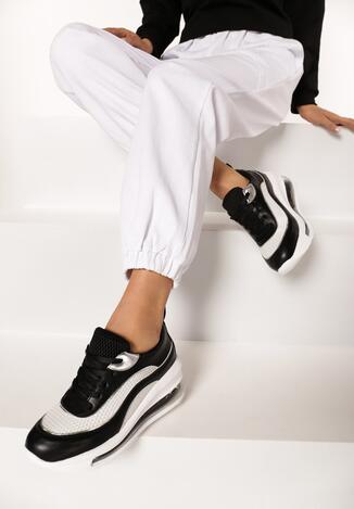 Czarne Sneakersy Ecrintise