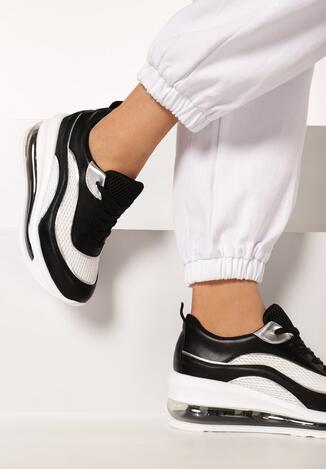 Czarne Sneakersy Ecrintise