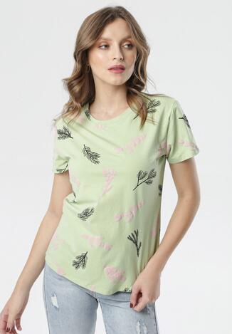 Jasnozielony T-shirt Adrasteia