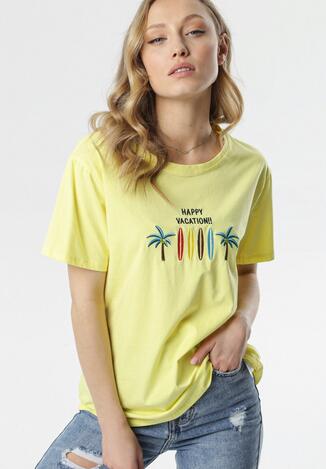 Żółty T-shirt Amphise