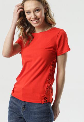 Czerwony T-shirt Iphanthei