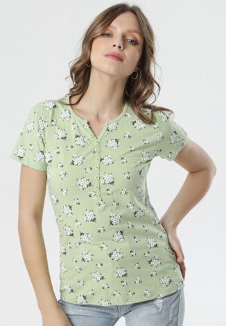 Jasnozielony T-shirt Phalinio