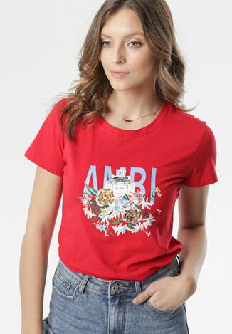 Czerwony T-shirt Caliroesis