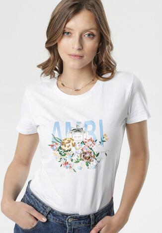 Biały T-shirt Caliroesis