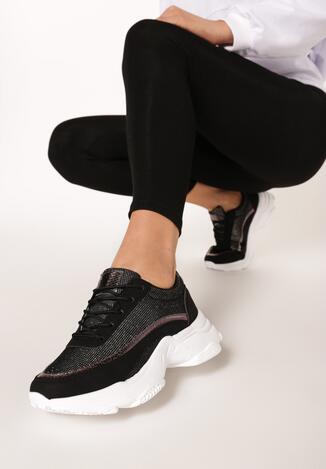 Czarne Sneakersy Merope