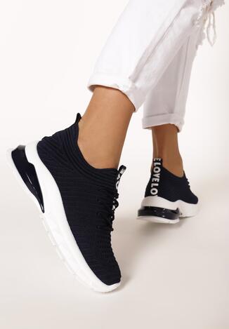 Granatowe Sneakersy Neomeris