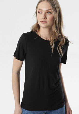 Czarny T-shirt Rhene