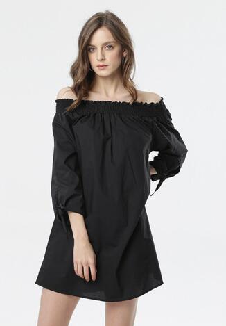 Czarna Sukienka Morea