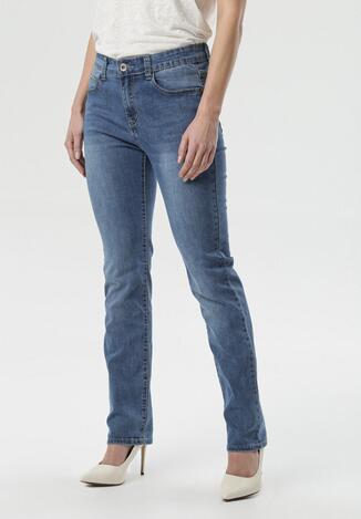 Niebieskie Jeansy Bootcut Aroara