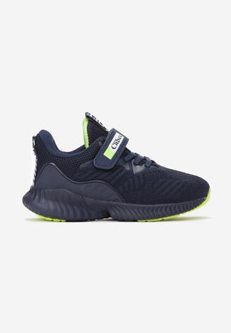 Granatowe Buty Sportowe Murielila