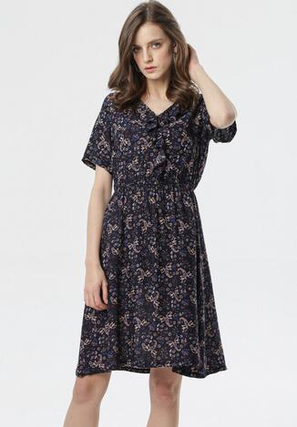 Granatowa Sukienka Nereily