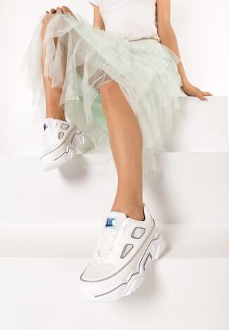 Białe Sneakersy Olaurae