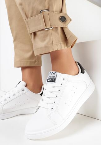 Biało-Czarne Buty Sportowe Folmar