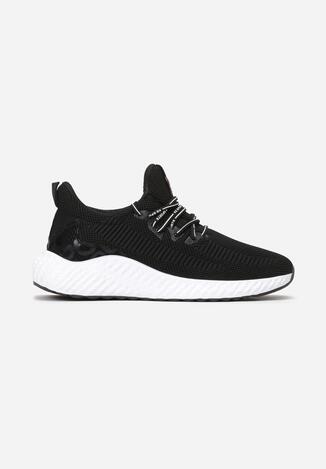 Czarne Buty Sportowe Broken Show