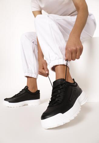 Czarne Sneakersy Getting My Heart