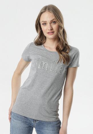 Szary T-shirt Fransiska
