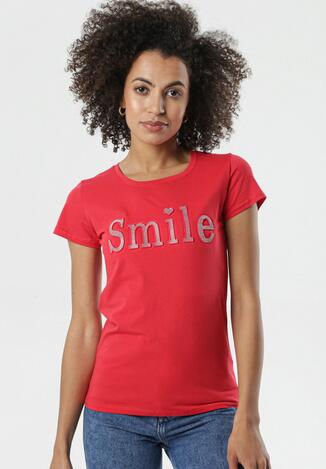 Czerwony T-shirt Fransiska