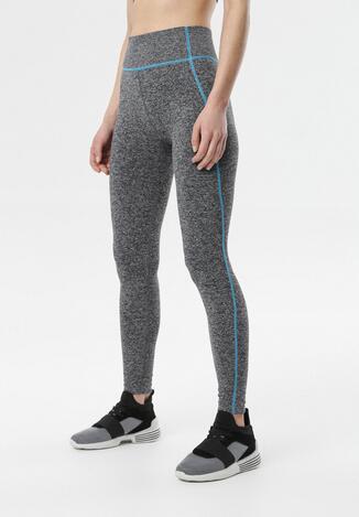Szaro-Niebieskie Legginsy My Everything